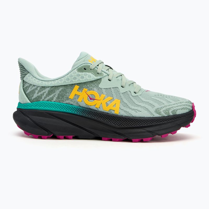 Scarpe da corsa da donna HOKA Challenger ATR 7 aloe vera/nero 2