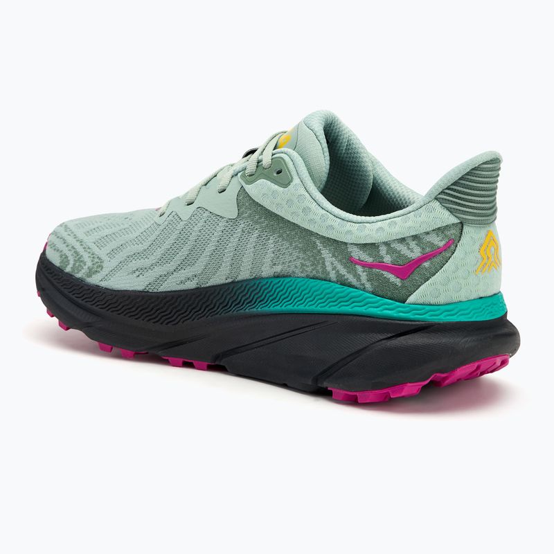 Scarpe da corsa da donna HOKA Challenger ATR 7 aloe vera/nero 3