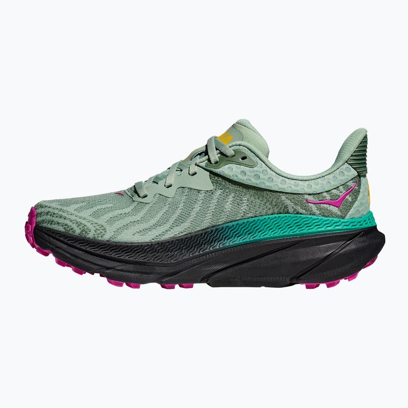 Scarpe da corsa da donna HOKA Challenger ATR 7 aloe vera/nero 10