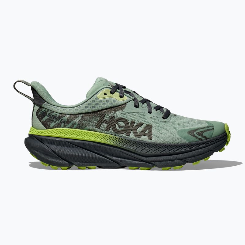 Scarpe da corsa da uomo HOKA Challenger 7 GTX aloe vera/lattuga 9