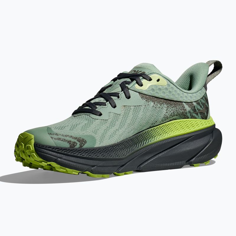 Scarpe da corsa da uomo HOKA Challenger 7 GTX aloe vera/lattuga 11