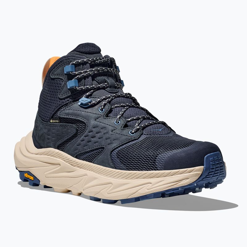 HOKA scarpe da trekking da uomo Anacapa 2 Mid GTX varsity navy/ latte di avena 8