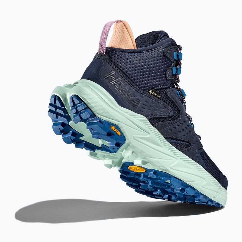 Scarpe da trekking da donna HOKA Anacapa 2 Mid GTX varsity navy/aqua breeze 13