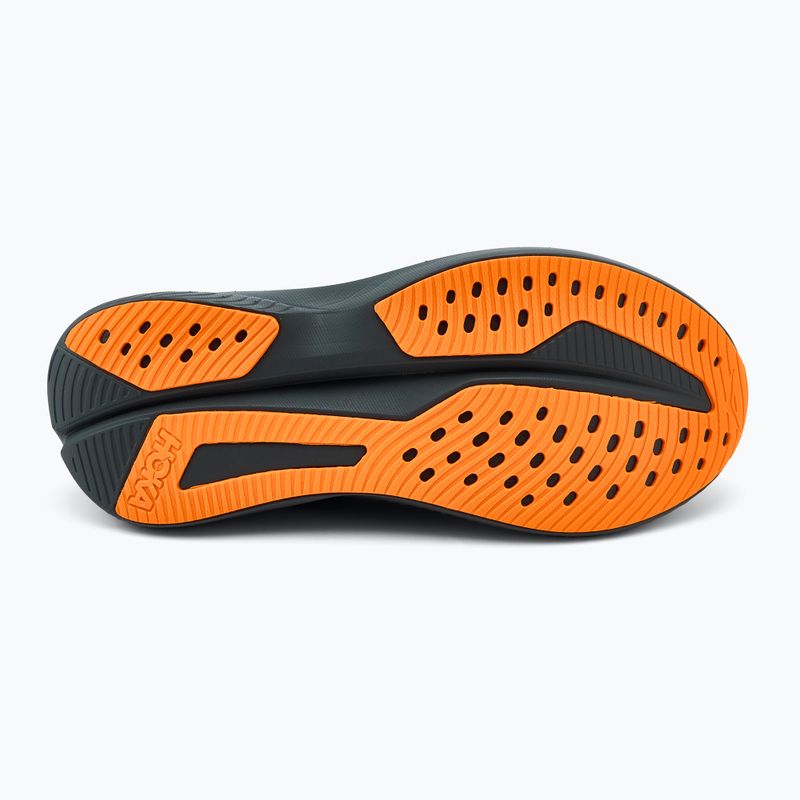 Scarpe da corsa da uomo HOKA Mach 6 nero/elettrico tangerine 4