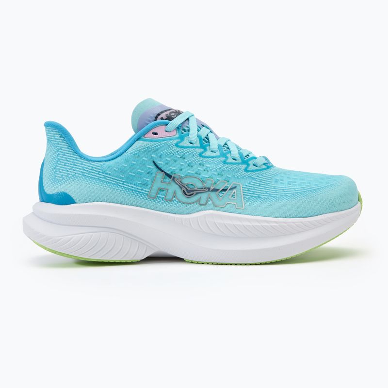 Scarpe da corsa da donna HOKA Mach 6 cloudless/waterpark 2