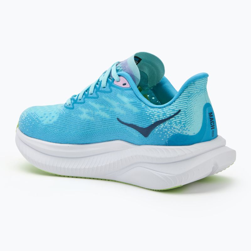 Scarpe da corsa da donna HOKA Mach 6 cloudless/waterpark 3