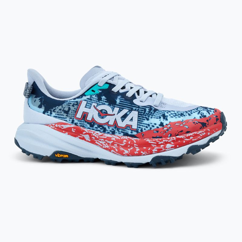 Scarpe da corsa da donna HOKA Speedgoat 6 gabbiano/cielo tempestoso 2