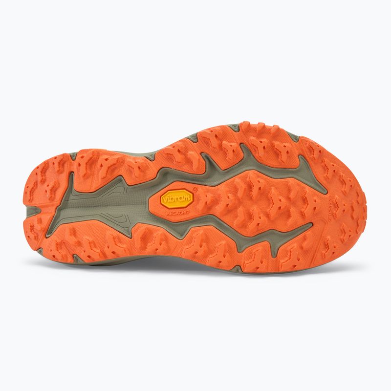 HOKA Speedgoat 6 Wide antico oliva / squash uomini scarpe da corsa 4