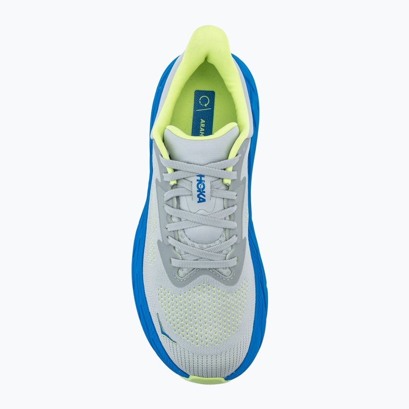 HOKA scarpe da corsa da uomo Arahi 7 stardust/electric cobalt 5