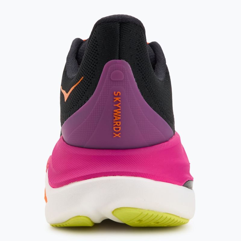 Scarpe da corsa da uomo HOKA Skyward X nero/acqua elettrica 6