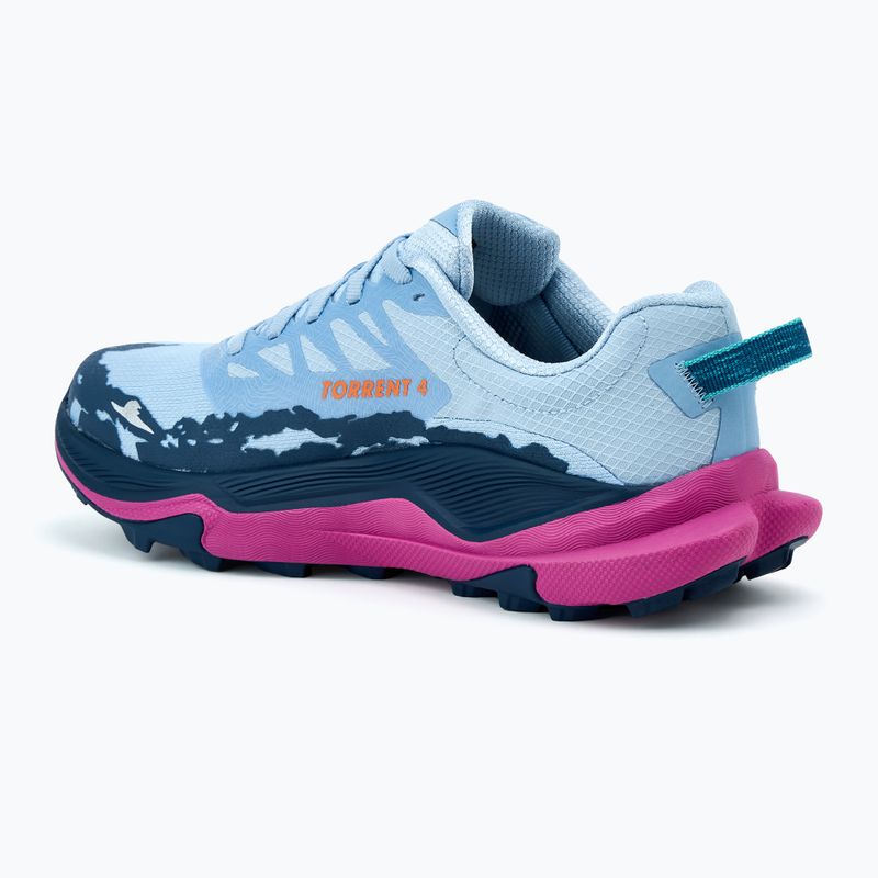 Scarpe da corsa da donna Hoka Torrent 4 drizzle/fuchsia 3