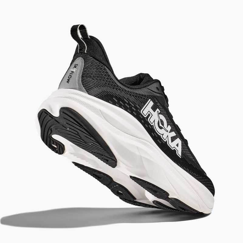 Scarpe da corsa HOKA Skyflow bianco/nero da uomo 5