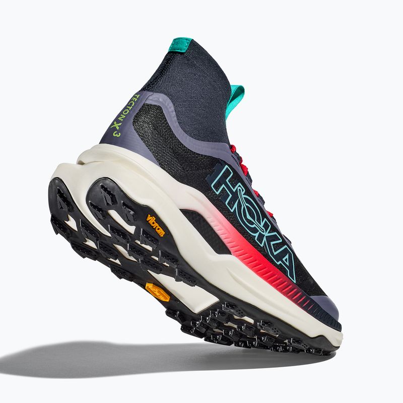 Scarpe da corsa da uomo HOKA Tecton X 3 stormy skies/cerise 5