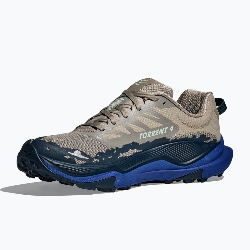 Scarpe da corsa da uomo Hoka Torrent 4 farro/ultramarine 12