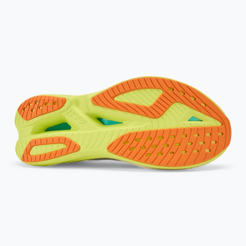 Scarpe da corsa da uomo Hoka Mach X 2 frost/citrus 4