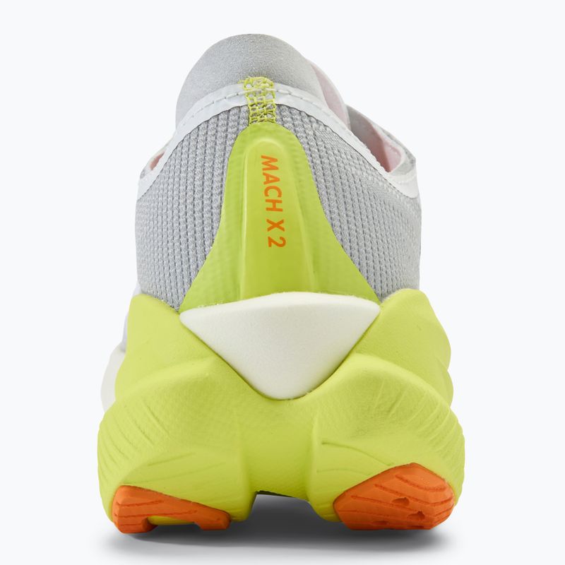 Scarpe da corsa da uomo Hoka Mach X 2 frost/citrus 6
