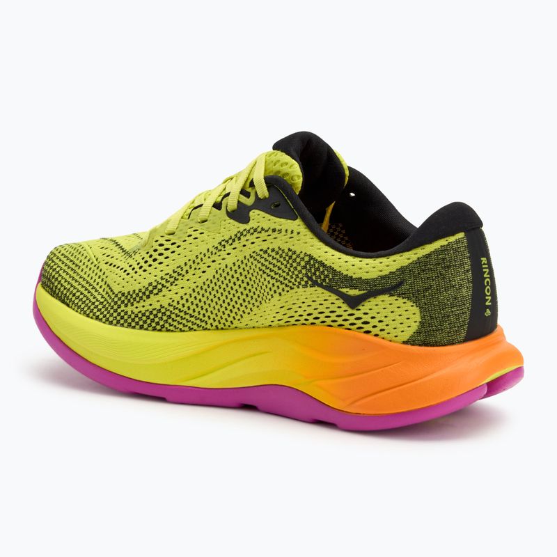 Scarpe da corsa da uomo HOKA Rincon 4 hoka citrus/nero 3