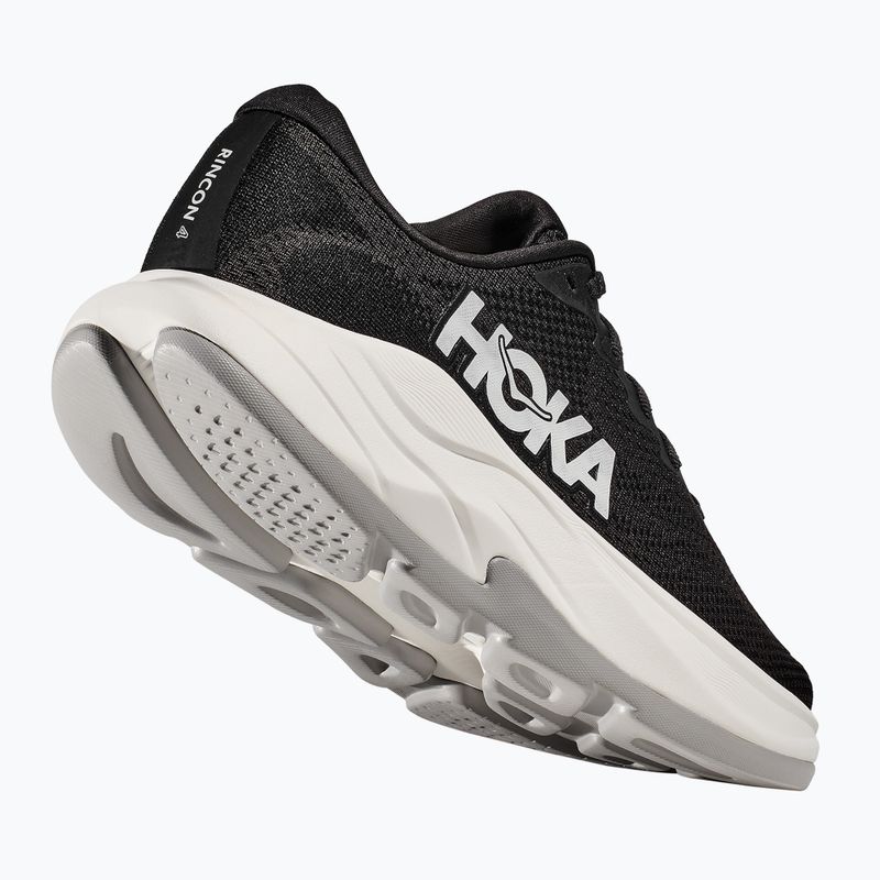 Scarpe da corsa da donna HOKA Rincon 4 Wide nero/bianco 10