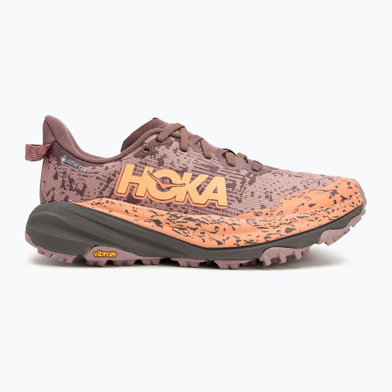 Scarpe da corsa da donna Hoka Speedgoat 6 GTX quarzo fumé/quarzite 2