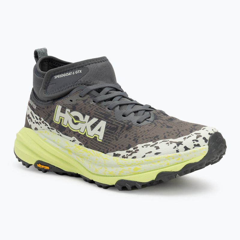 Scarpe da corsa da uomo Hoka Speedgoat 6 MID GTX outer orbit/lettuce