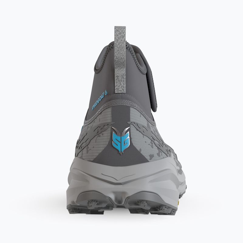 Scarpe da corsa da uomo Hoka Speedgoat 6 MID GTX satellite grigio/polvere di stelle 12