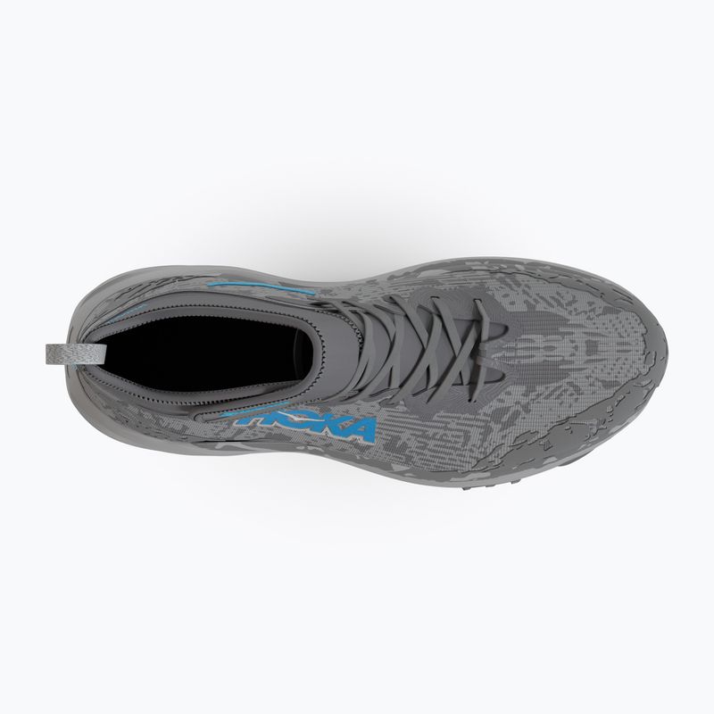 Scarpe da corsa da uomo Hoka Speedgoat 6 MID GTX satellite grigio/polvere di stelle 15