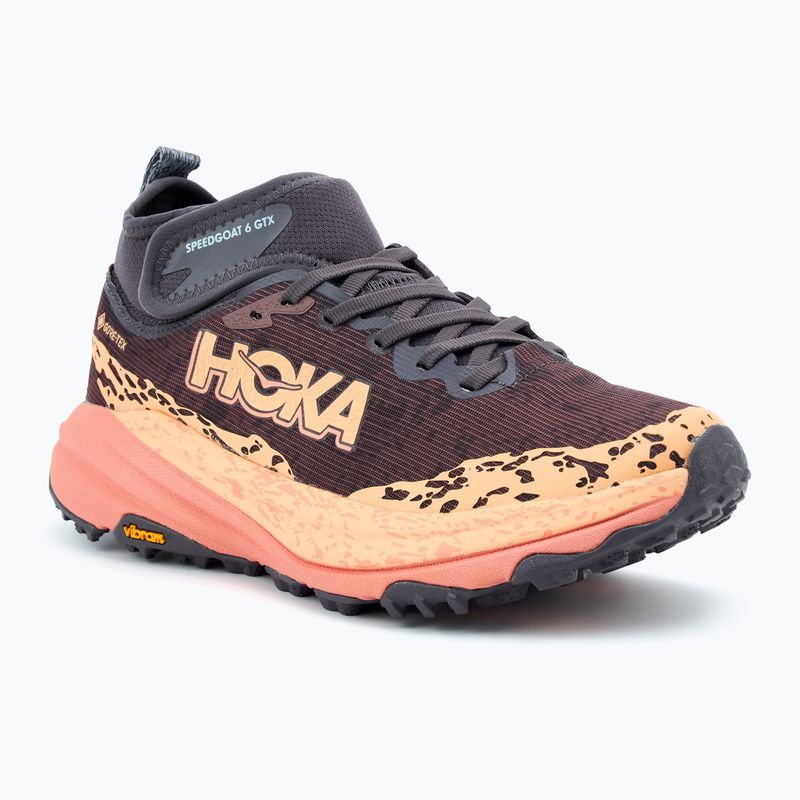 Scarpe da corsa da donna Hoka Speedgoat 6 MID GTX galaxy/guava