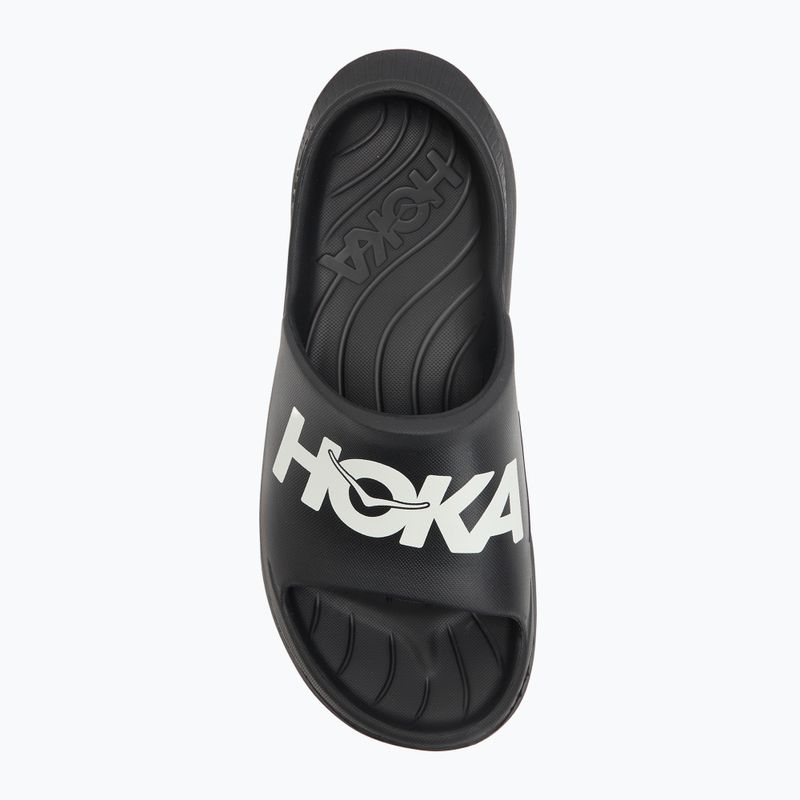 Infradito HOKA Ora Athletic Slide nero/bianco 5