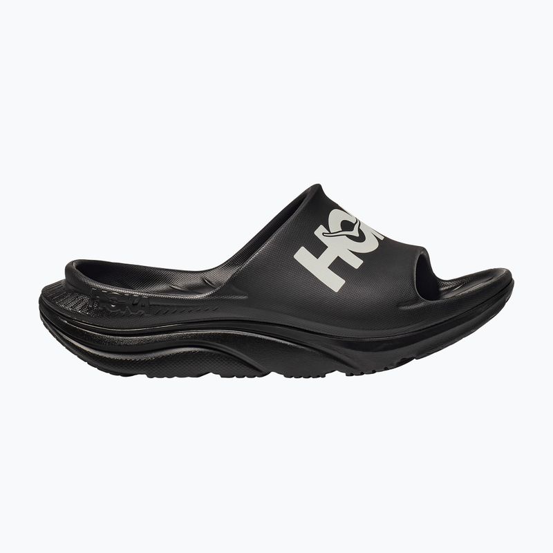 Infradito HOKA Ora Athletic Slide nero/bianco 2