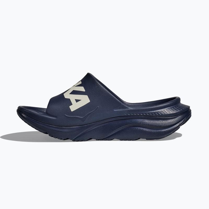 HOKA Ora Athletic Slide infradito varsity navy/bianco 10