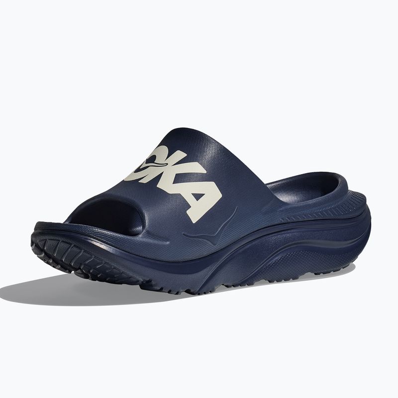 HOKA Ora Athletic Slide infradito varsity navy/bianco 12