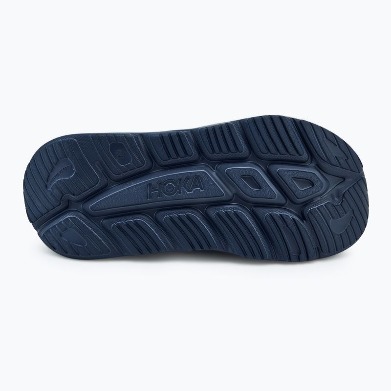 HOKA Ora Athletic Slide infradito varsity navy/bianco 4