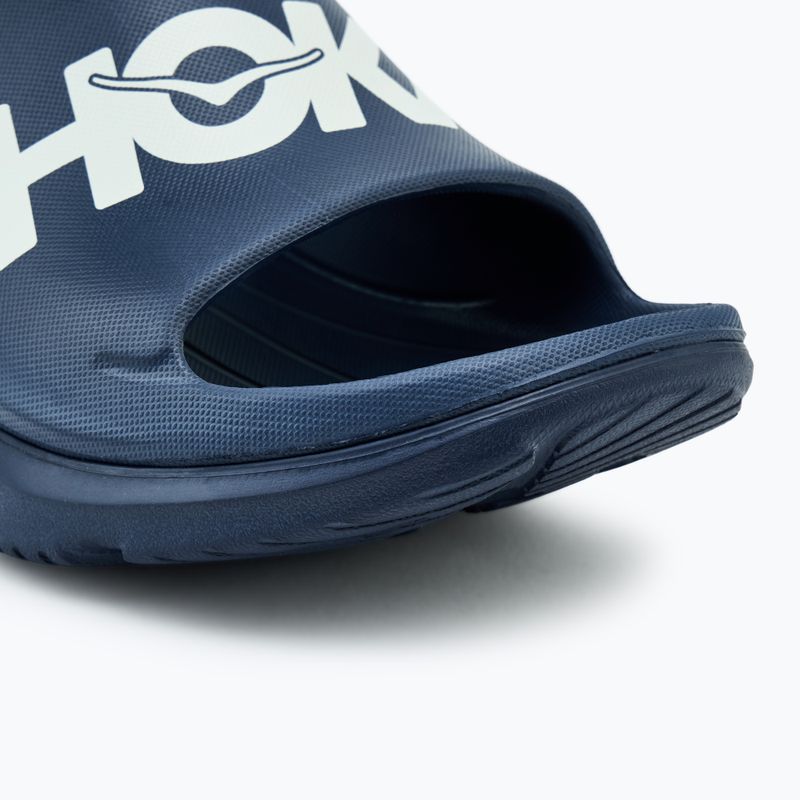 HOKA Ora Athletic Slide infradito varsity navy/bianco 7