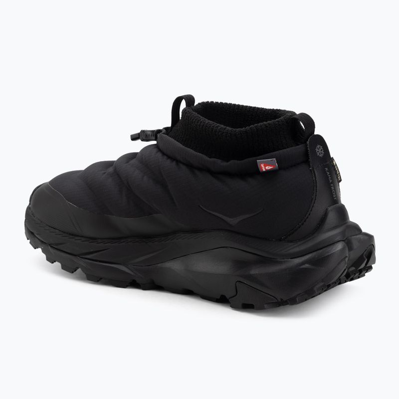 Scarpe da uomo HOKA Kaha 2 Frost Moc GTX nero/nero 3