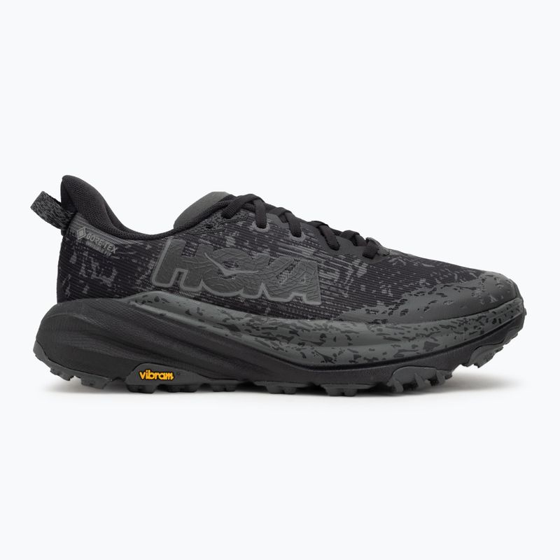 Scarpe da corsa da donna HOKA Speedgoat 6 GTX Wide nero/alabastro 2