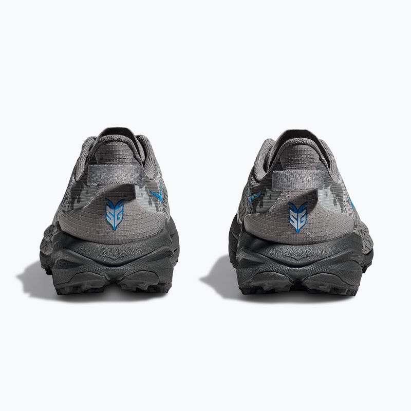 HOKA Speedgoat 6 scarpe da corsa per bambini grigio galattico/blu hoka 6