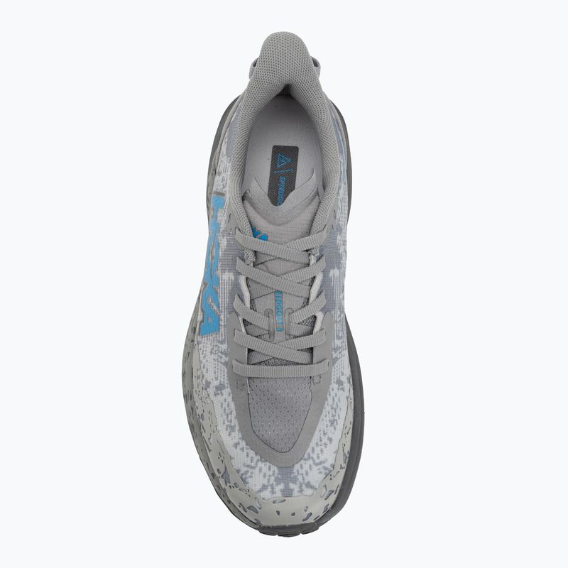 HOKA Speedgoat 6 scarpe da corsa per bambini grigio galattico/blu hoka 5