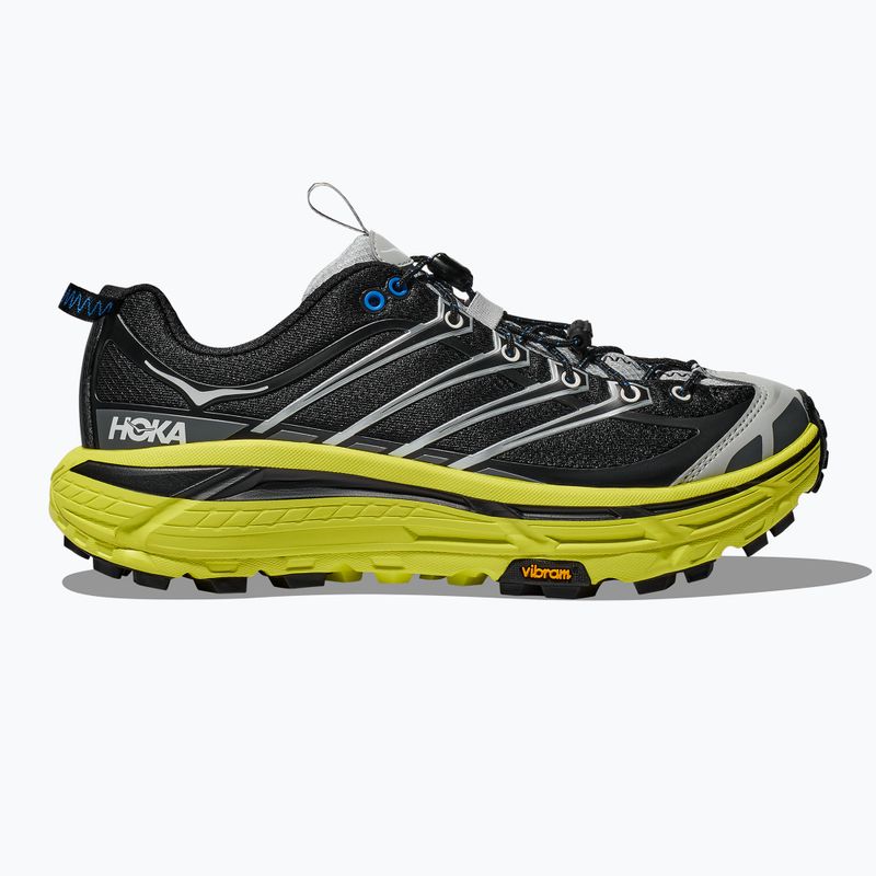 Scarpe HOKA Mafate Three 2 black/hoka citrus 9