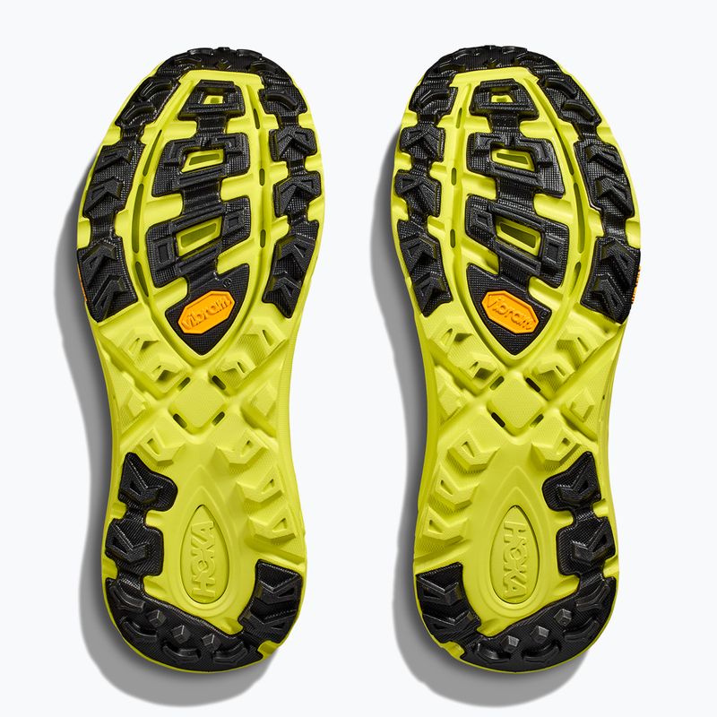 Scarpe HOKA Mafate Three 2 black/hoka citrus 14