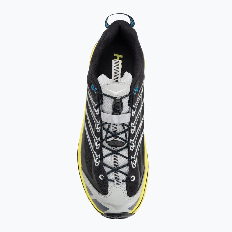 Scarpe HOKA Mafate Three 2 black/hoka citrus 5