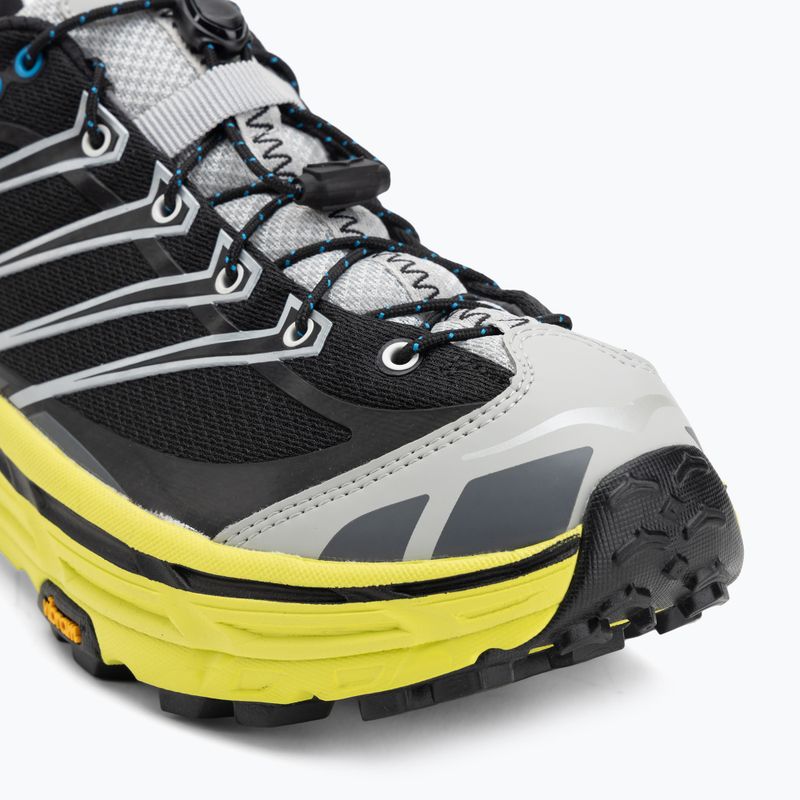 Scarpe HOKA Mafate Three 2 black/hoka citrus 7
