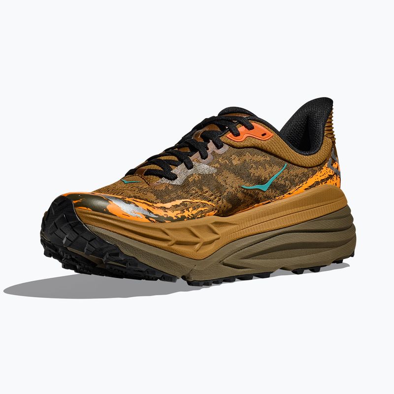 HOKA Stinson 7 miele/oliva antica scarpe da corsa da uomo 12