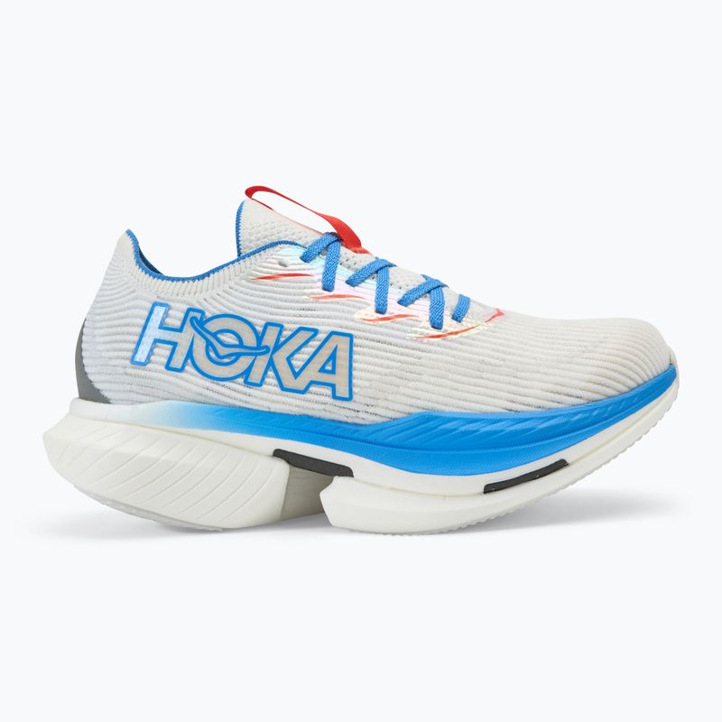 Scarpe da corsa HOKA Cielo X1 bianco/blu virtuale 2