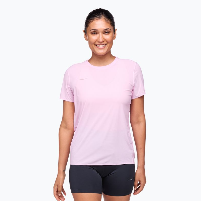 Maglietta da corsa da donna HOKA Airolite Run rosa