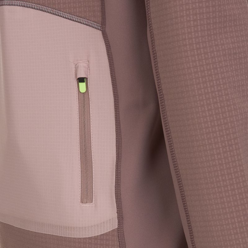 Felpa running donna HOKA Sky Glow Half Zip smokey quartz 6