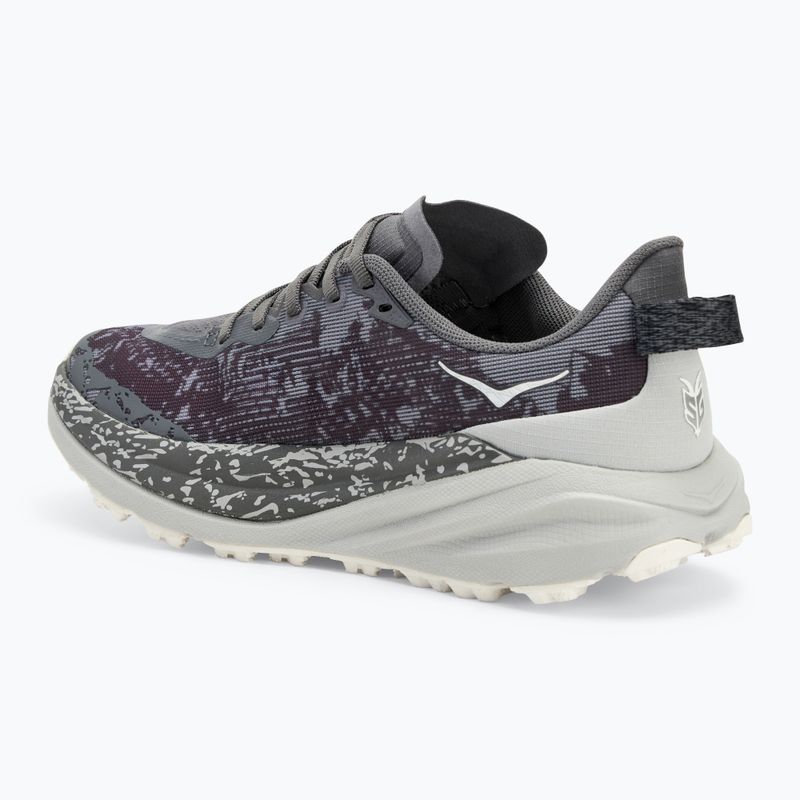 Scarpe da corsa da donna HOKA Speedgoat 6 satellite grigio/polvere di stelle 3