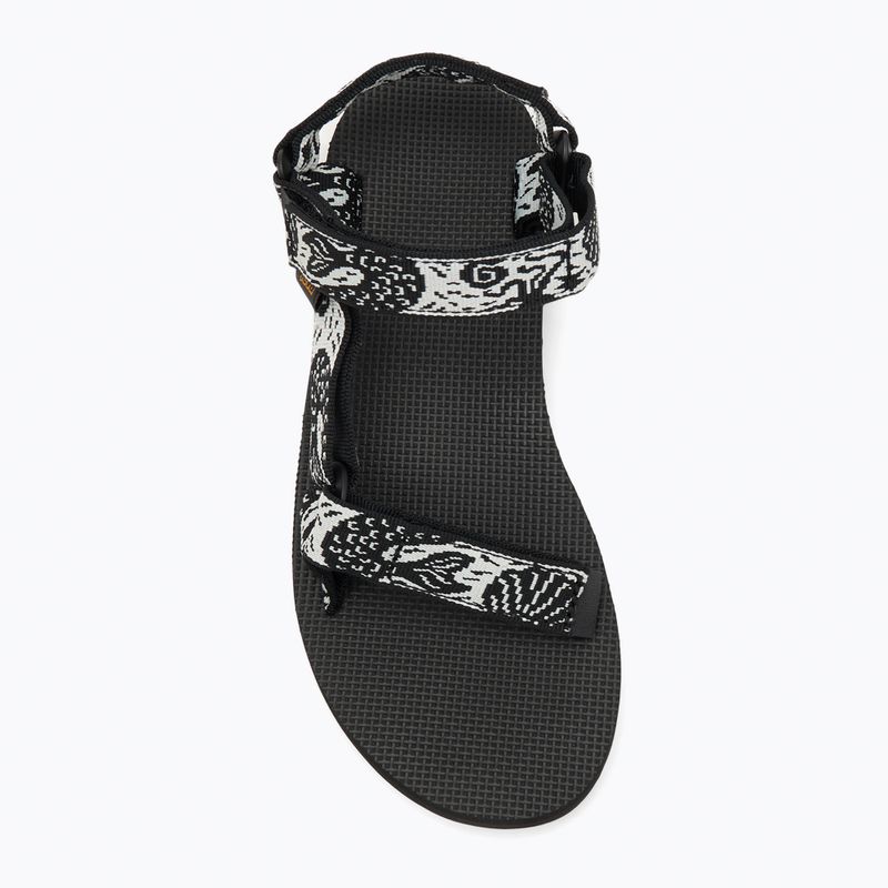 Sandali da donna Teva Original Universal sirena nero / bianco 5