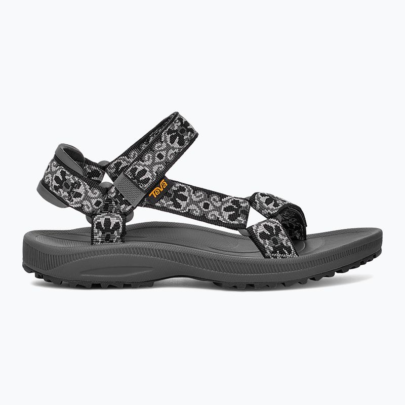 Sandali Teva Winsted archivio floreale nero/grigio da donna