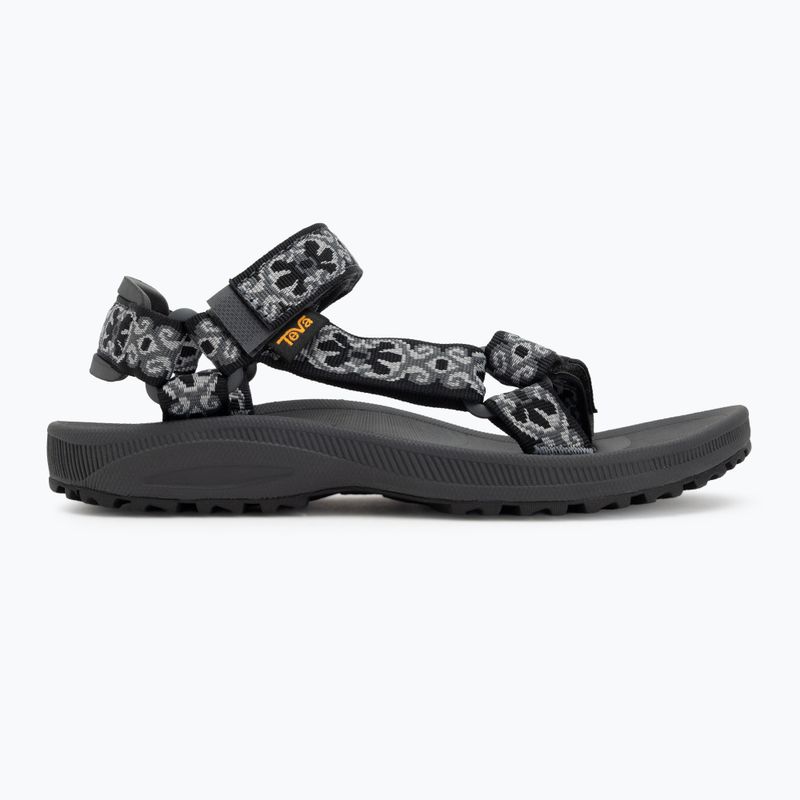 Sandali Teva Winsted archivio floreale nero/grigio da donna 2