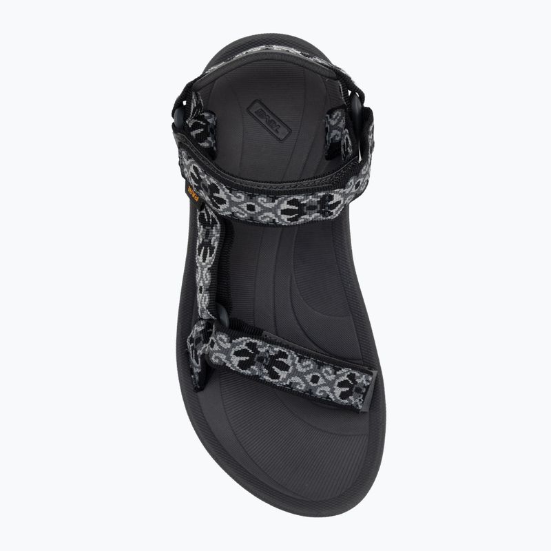 Sandali Teva Winsted archivio floreale nero/grigio da donna 5